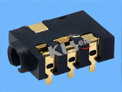 2.5mm Stereo Jack Kuri PCB Umusozi KLS1-TSJ2.5-004